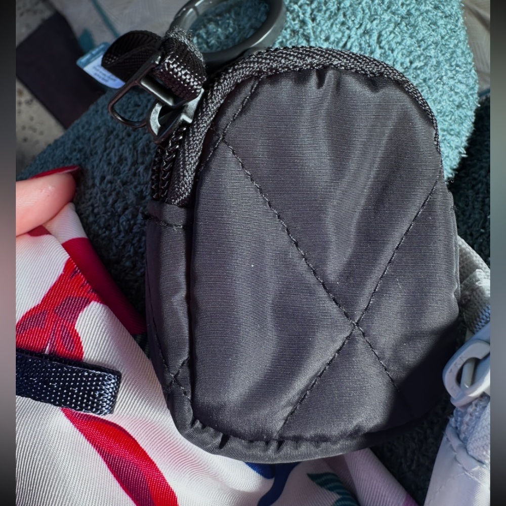 Vera Bradley Essentials Quilted Ultralight Pouch Key Chain 2 Left MSRP: $28.00